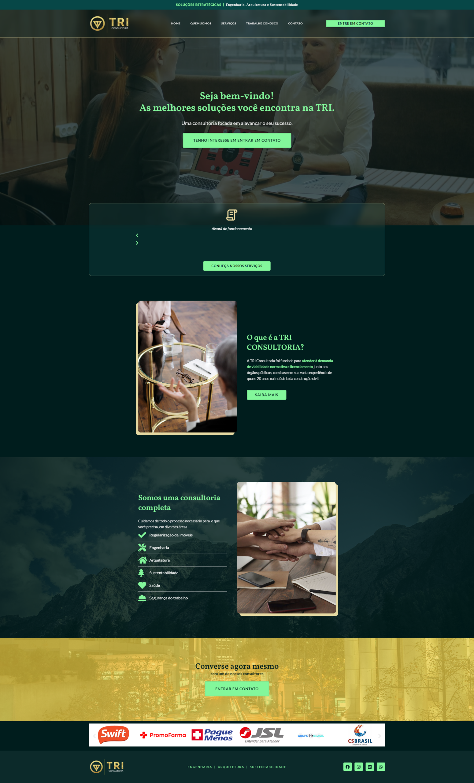 GABRIEL GRILO PRÉ VISUALIZAÇÃO SITE TRI CONSULTORIA